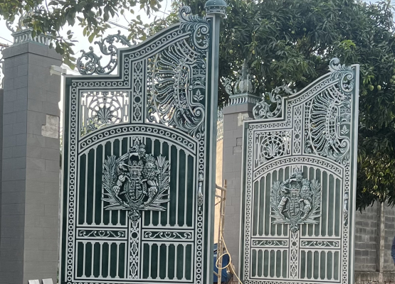 CỔNG NHÔM ĐÚC - 11