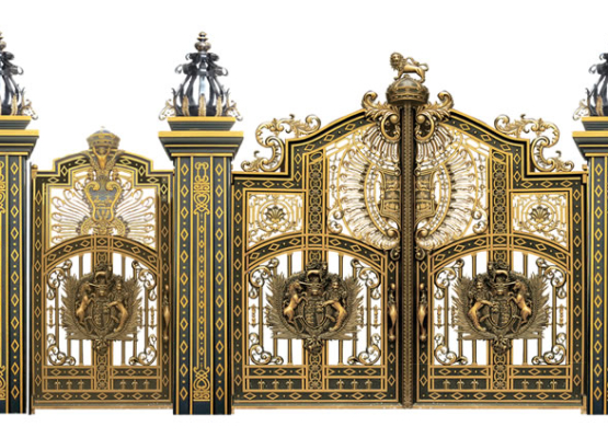 CỔNG NHÔM ĐÚC - 06