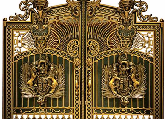 CỔNG NHÔM ĐÚC - 03