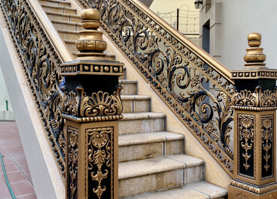 CẦU THANG NHÔM ĐÚC - 05