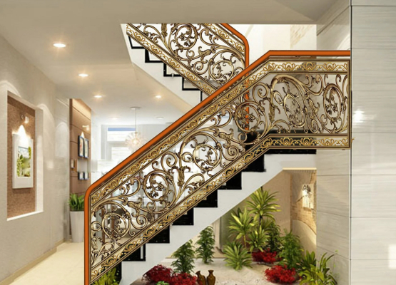 CẦU THANG NHÔM ĐÚC - 04