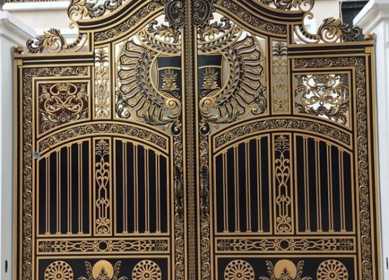 CỔNG NHÔM ĐÚC - 04