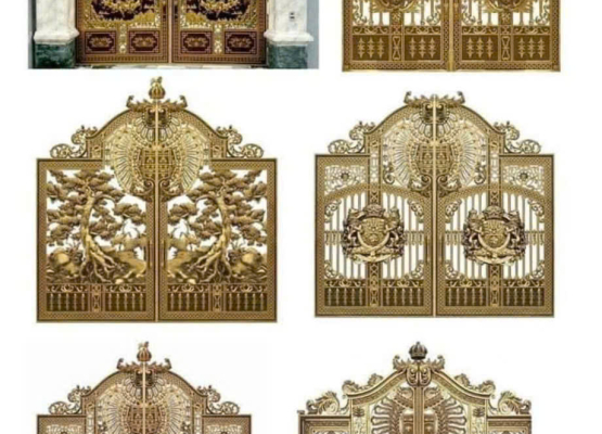 CỔNG NHÔM ĐÚC - 10