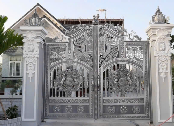Lý Do Cổng Nhôm Đúc Trở Thành Xu Hướng Cho Biệt Thự Cao Cấp