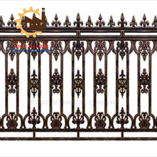 Hàng rào nhôm đúc hợp kim HR 115