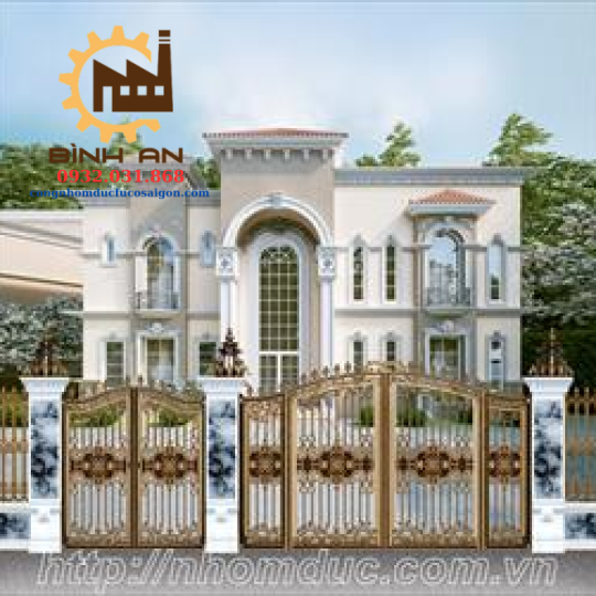 Mẫu cửa nhôm đúc GAT 102
