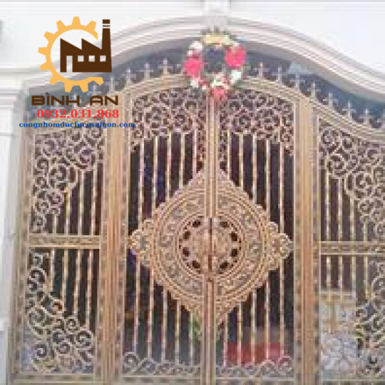 Mẫu cửa nhôm đúc GAT 107 
