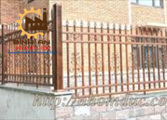 Hàng rào nhôm đúc hợp kim HR 122 